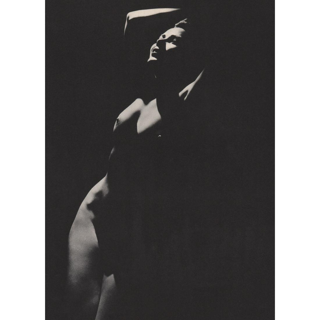 GEORGE HURRELL - Hollywood Chiaroscuro: Artist:GEORGE HURRELL Print Title: Hollywood Chiaroscuro Medium: Sheet-Fed Gravure Printing Date: 1930's Printed in the USA Image Size approx: 11 X 8 inches George Hurrell (1904-1992) was a photograph
