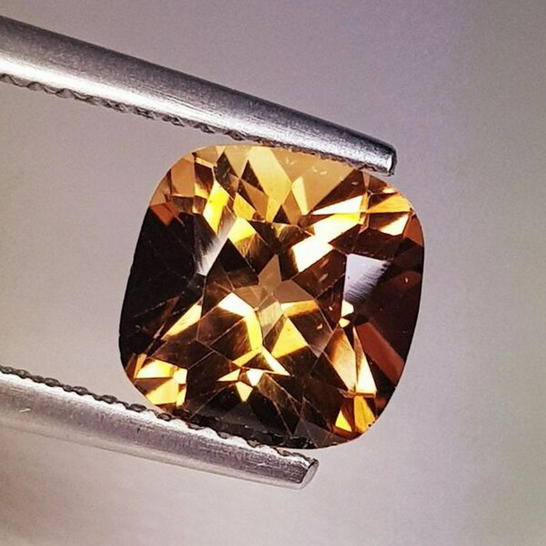 2.70 ct Natural Champagne Topaz Cushion Cut (1 of 5)