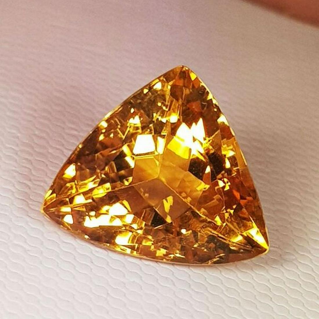 Natural Citrine Triangle Cut 7.45 ct (1 of 6)