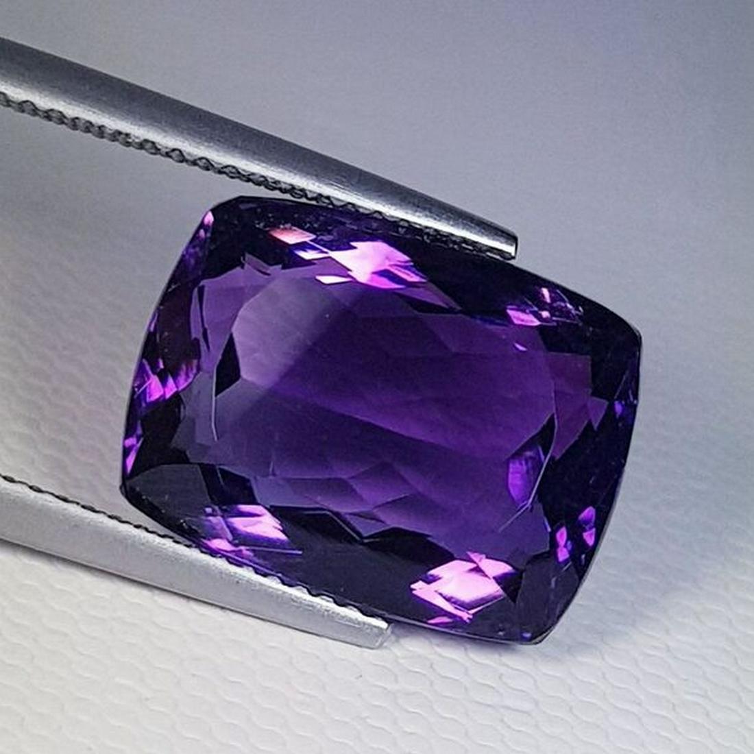 Natural Amethyst Cushion Cut 11.95 ct (1 of 6)