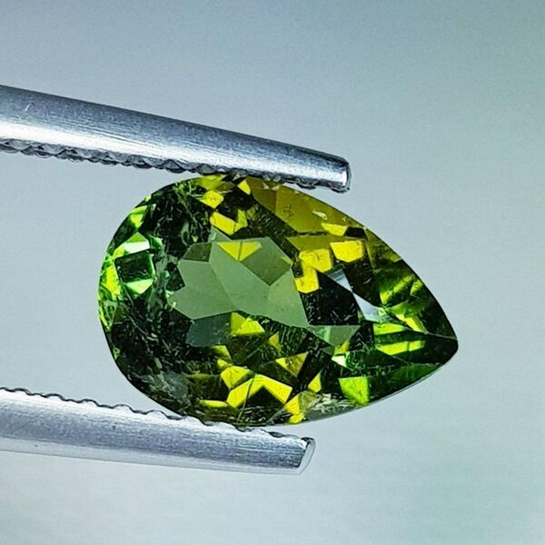 1.70 ct Natural Tourmaline Pear cut (1 of 6)