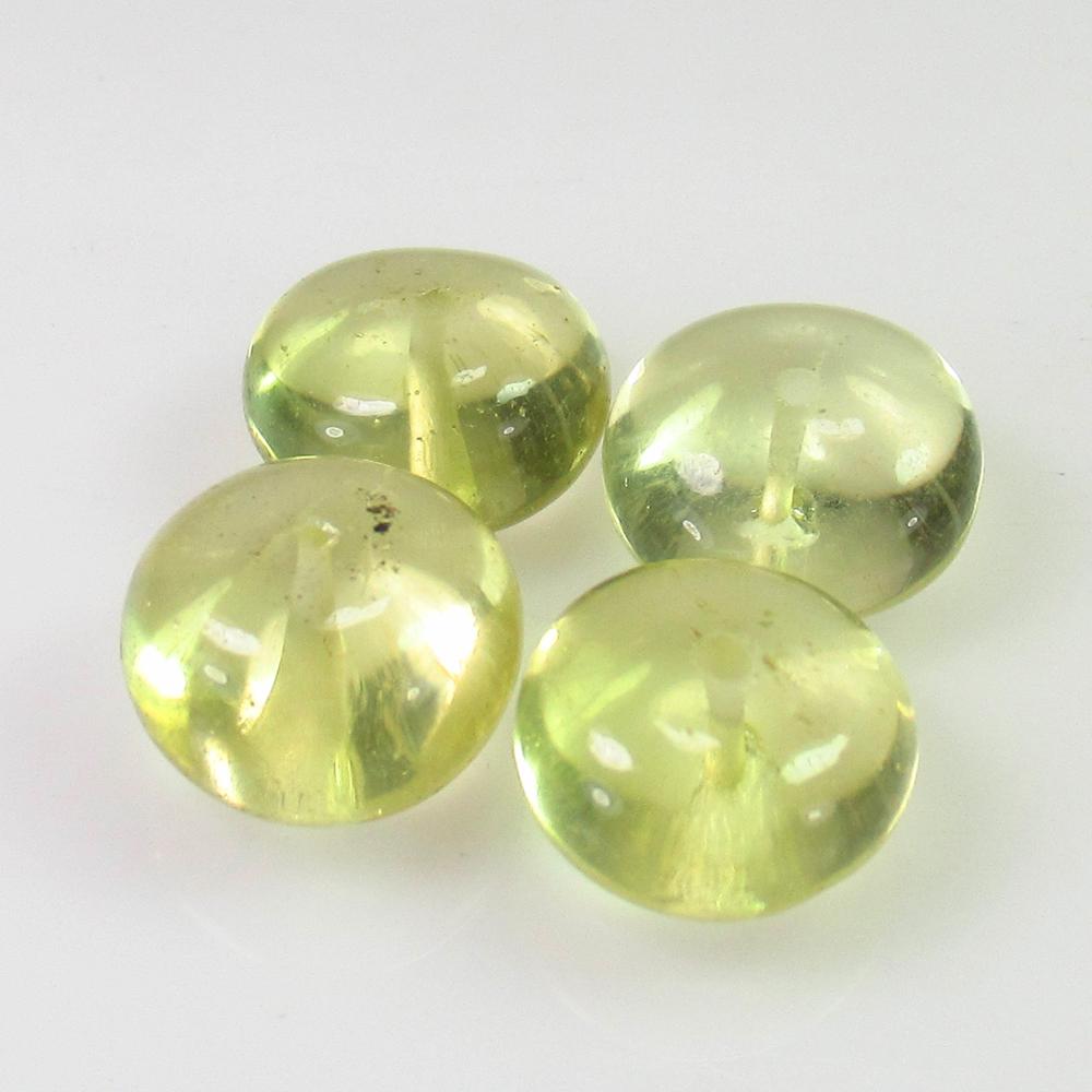 15.97 Ctw Natural 4 Lemon Quartz Drilled Round Beads: No Reserve! Title: 15.97 Ctw Natural 4 Lemon Quartz Drilled Round Beads Color/Clarity: Transparent Gemstone: Lemon Quartz Beads Carat Weight: 15.97 Size/Dimension: 9.50 - 9.80 mm / 4 PC's Additional I