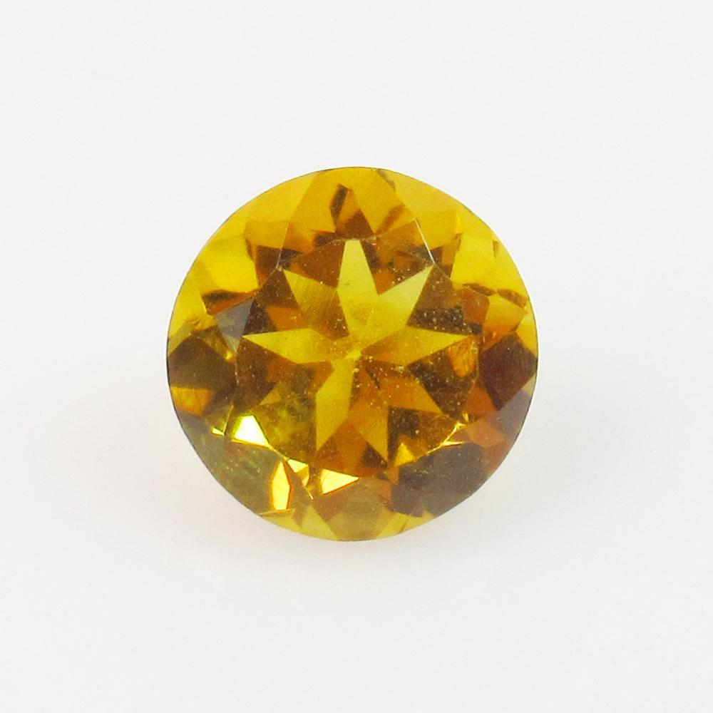 2.16 Ctw Natural Citrine Round Cut (1 of 2)