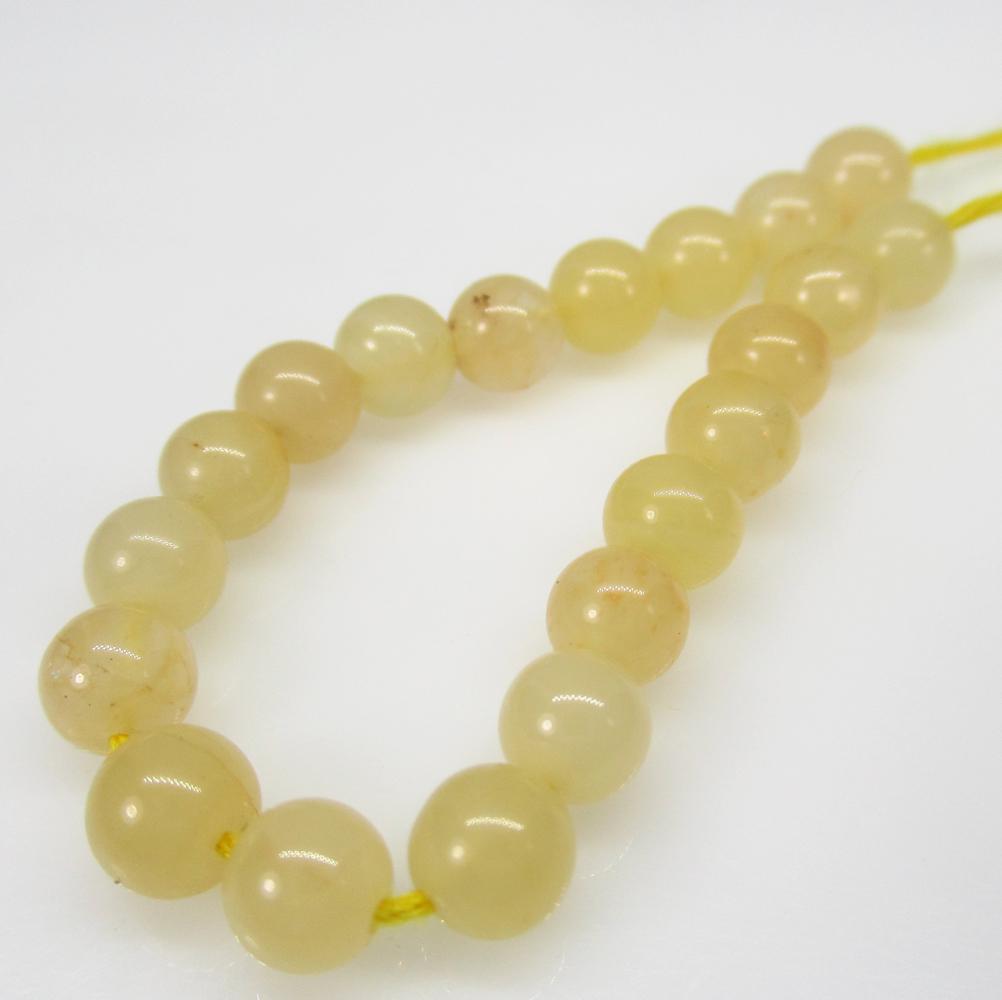 16.43 Ctw Natural 20 Drilled Moonstone Round Beads (1 of 2)