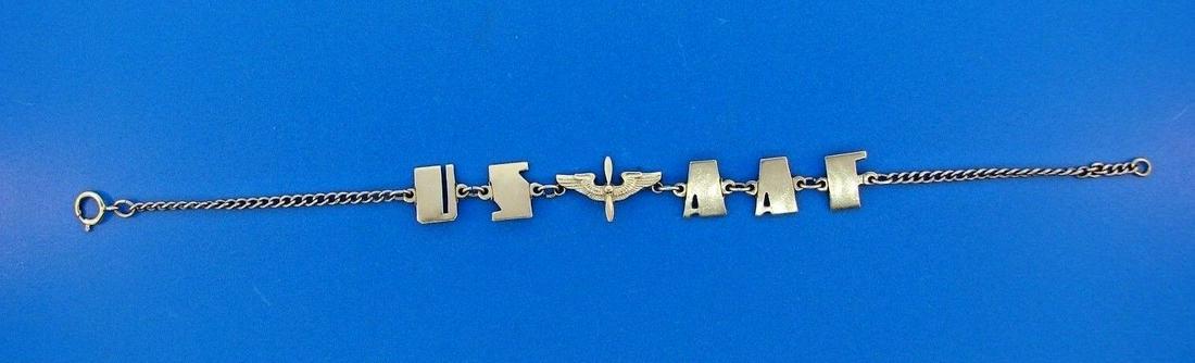 AMERICANA 10k Yellow Gold US Navy Bracelet Circa 1900s (1 of 5)