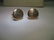 Vintage 10KT G.F. Monogrammed CBT Round Cuff Links, - 3