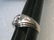 Vintage 14kt White Gold Man's Diamond Ring, size 10.5, - 9