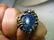 Vintage Sterling Silver Lapis Lazuli Freeform LORD OF