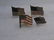 Vintage Dante USA Flag Cuff Links, Enameled with two
