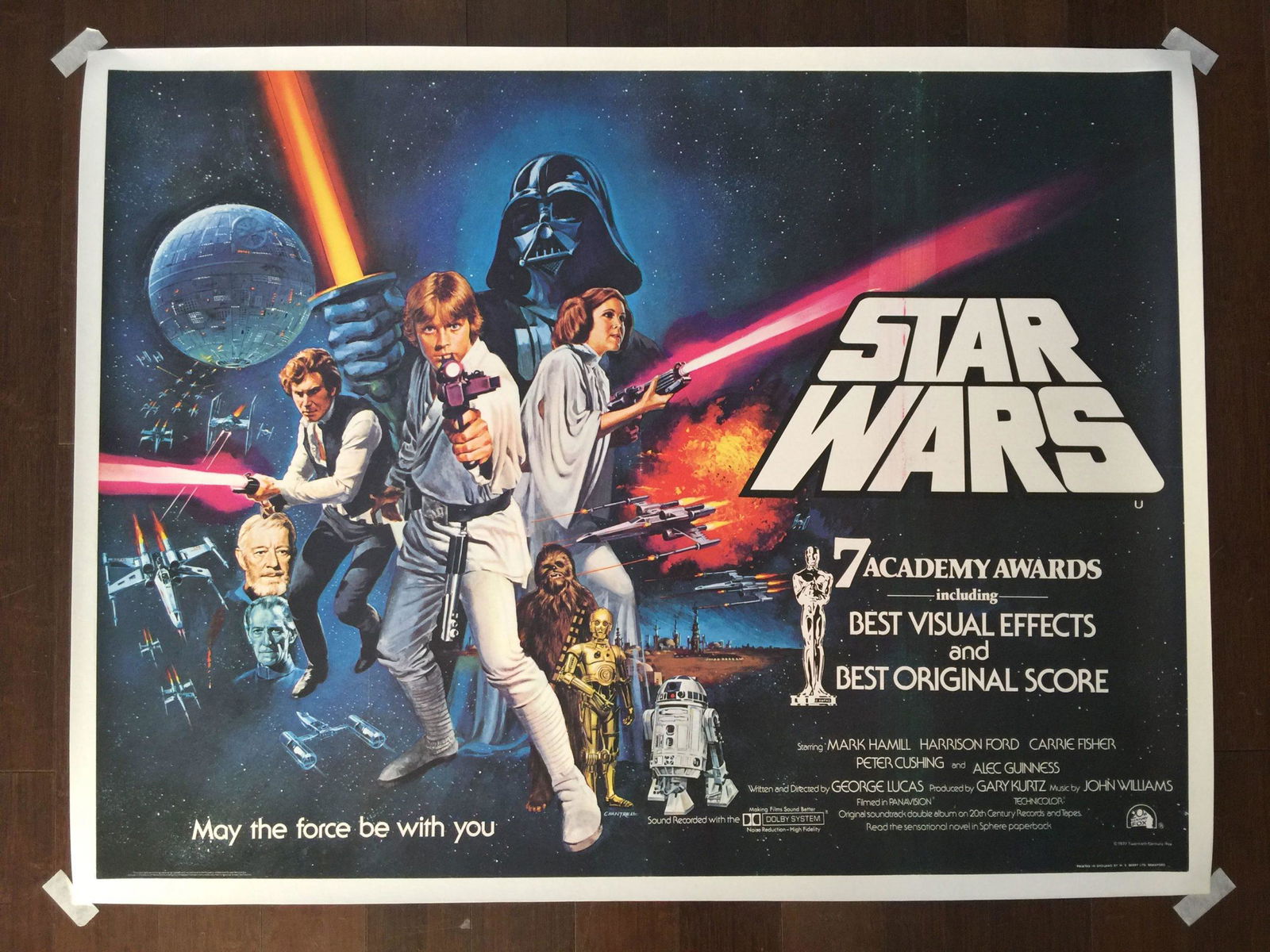 Star Wars - 7 Academy Awards (1977) 30" x 40" British (1 of 4)