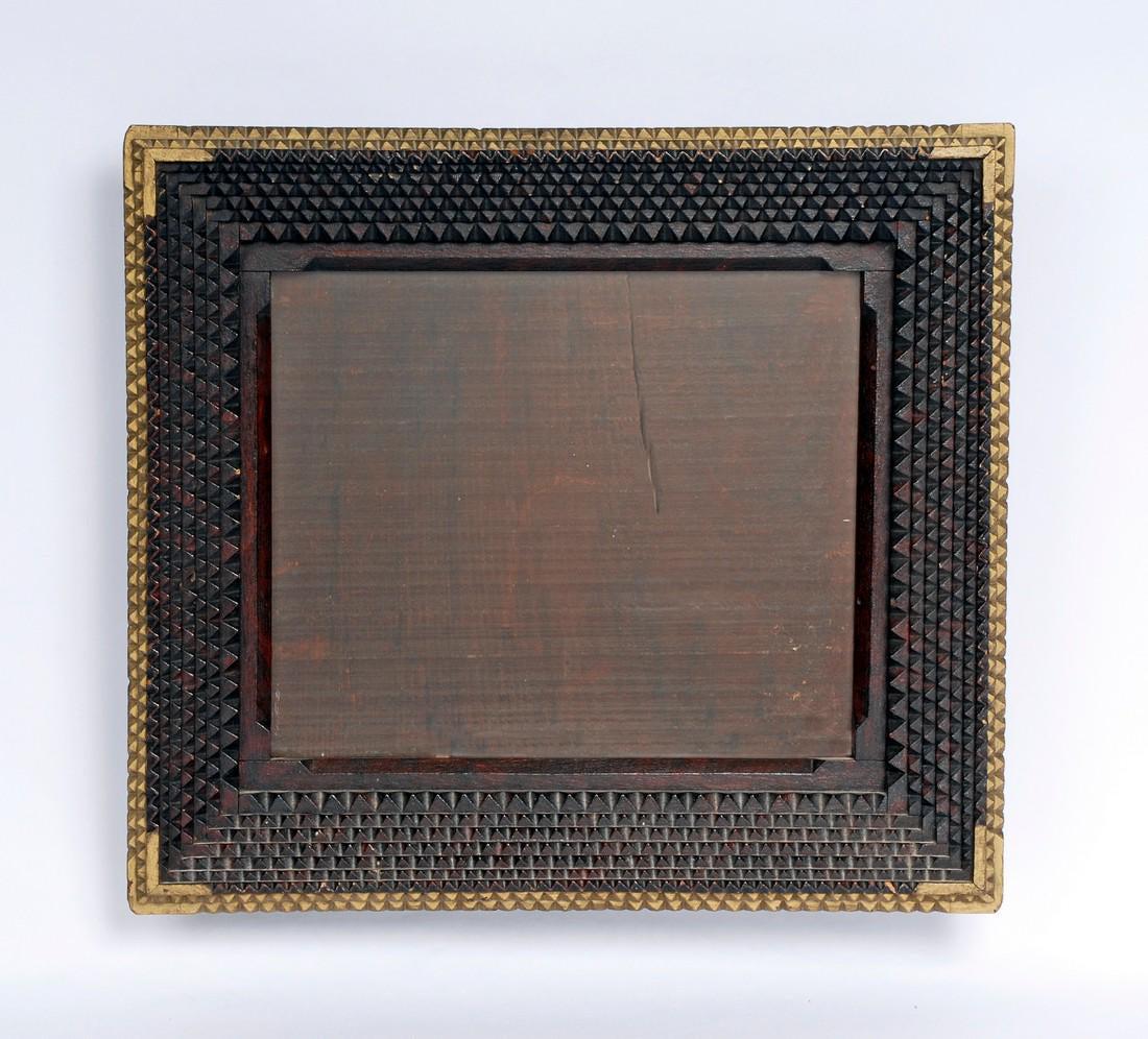 Deeply Layered Tramp Art Frame (1 of 3)