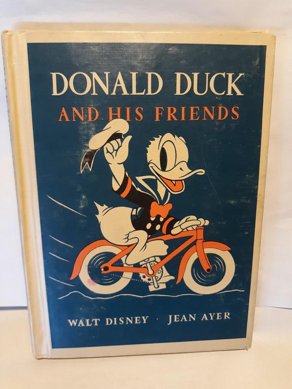 DONALD DUCK AND HIS FRIENDS-1930-1st ed-Disney Studios: Title: DONALD DUCK AND HIS FRIENDS-1930-1st ed-Disney Studios Provenance: About this Item: D. C. Heath & Company, Boston, 1939. Hardcover. Condition: Very Good+. Illustrated by The Walt Disney Studio 