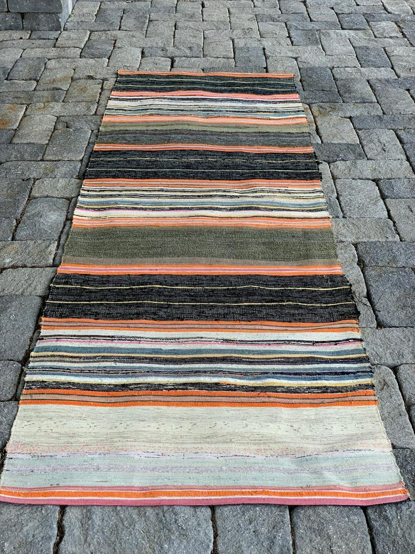 Early 20thc Rag Carpet (1 of 3)