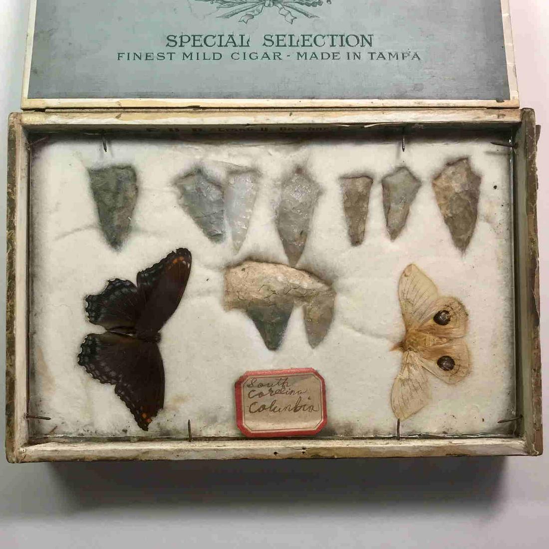 FOLKY CIRCA 1900 COLUMBIA, SC ARROWHEAD & BUTTERFLY (1 of 5)