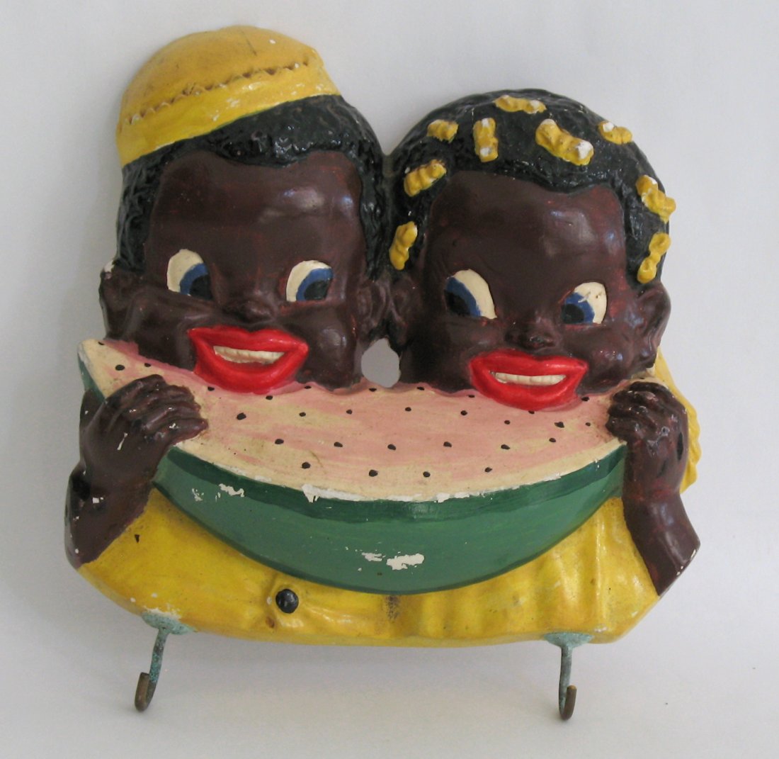 Vintage chalk wall hanging. (1 of 2)