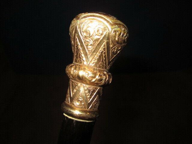 1887 Gold Presentation Cane (1 of 12)