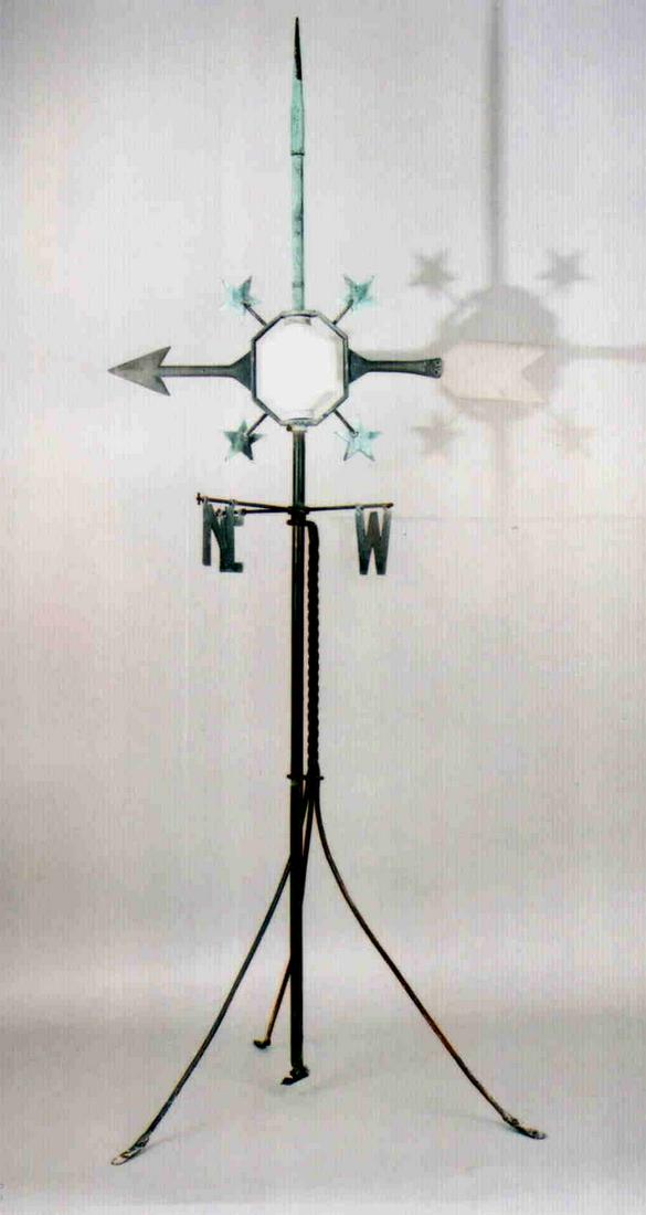 An early 20th century Boston area weathervane lightning (1 of 1)