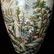 Large Chinese Republic Polychrome Vase w/Landscape - 10