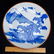Japanese Blue/White Igezara Charger c 1900 - 5