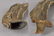 Early 19c staghorn netsuke DRIED FISH by MASAKAZU 22 cm - 5