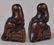 18/19c netsuke LUCKY GOD FUKUROKUJU with fan - 2