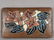 1910s ANDO Arts & Crafts Japanese copper box FLOWERS - 2