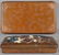 1910s ANDO Arts & Crafts Japanese copper box FLOWERS - 3