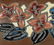 1910s ANDO Arts & Crafts Japanese copper box FLOWERS - 6