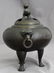 Japanese Wire Inlay Bronze Lidded Censer - 8
