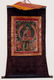 Antique Tibetan Linen Thangka Sakyamuni Buddha