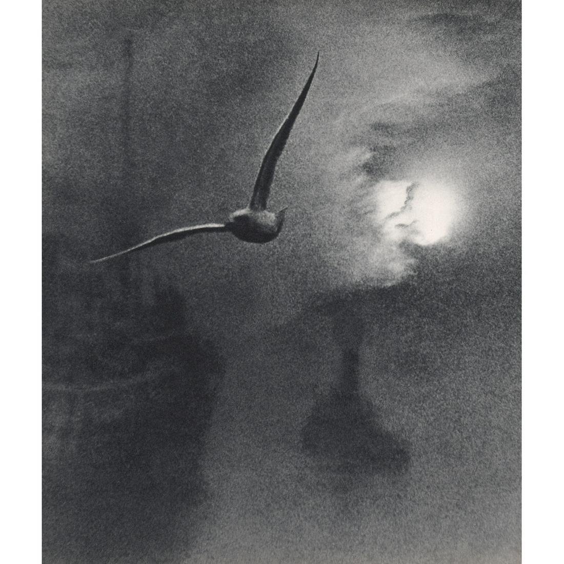 BILL BRANDT - Early Morning on the River: Artist: BILL BRANDT Print Title: Early Morning on the River, London Bridge Medium: Sheet-fed Gravure Printing Date: 1960's Printed in Switzerland Image size approx. 10.75 x 9.25 inches Bill Brandt (19