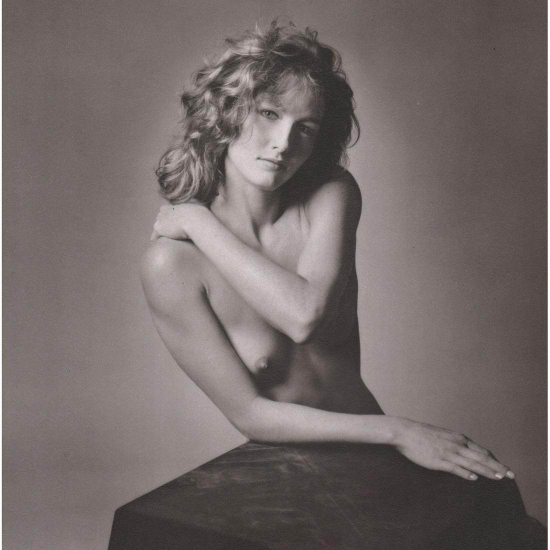 JEANLOUP SIEFF - Heather: Artist: JEANLOUP SIEFF Print Title: Heather Medium: Sheet-Fed Gravure Printing Date: 1980's Printed in Spain Image Size approx: 8 x 8 inches Jeanloup Sieff (1933-2000) was a French photographer born t