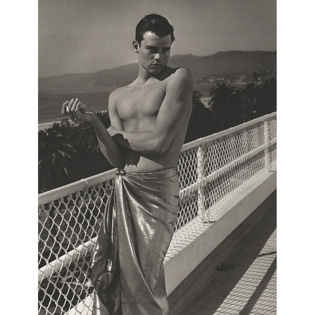 BRUCE WEBER - Rodney Roland, Santa Monica, 1986: Artist: BRUCE WEBER Print Title: Rodney Roland, Santa Monica, 1986 Medium: Sheet-fed Gravure Printing Date: 1980's Printed in Spain Image Size approx: 11 X 9 inches Bruce Weber is an American fashion 