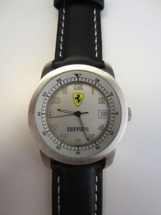 Cartier Ferrari Formula Indy Watch: Title: Cartier Ferrari Formula Indy Watch Date/Period: Cartier Ferrari Formula Indy (Unisex) Watch. Great condition, including original box. Materials: Brushed Steel Dimensions: Case size - 33 mm (wit