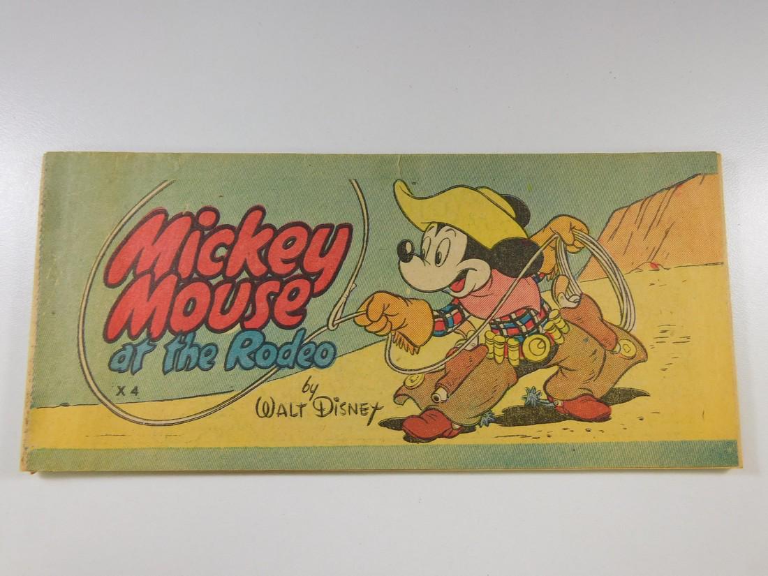 Mickey Mouse at the Rodeo Mini Comic #4: No Reserve! Mickey Mouse at the Rodeo Mini Comic #4 FN- Shipping: Individual Comics: Flat-rate of $9.99 (1-8 comics) or $19.99 (9+ comics) to anywhere within the contiguous U.S. International: Foreign