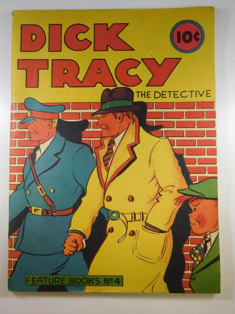 Dick Tracy The Detective Feature Books #4, 1982 Reprint (1 of 2)
