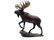 Bronze sculpture of a moose - 4