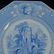 19th C Staffordshire Transferware Plate Abbey Pattern - 7