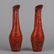 Pair of Vintage Zsolnay Red Eosin Large Crackle Ceramic - 4