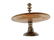 etagere chrome & wood