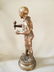 Lavergne" Sgd Bronze Sculpture "Boy with Ball - 6