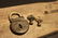 Cast Iron Winchester Firearms Ammo Box Padlock Lock & - 9