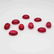 7.23 Ctw Natural 9 Red Ruby Oval Necklace Set - 2
