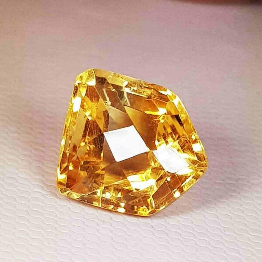 Natural Citrine Fancy Cut 6.33 ct (1 of 5)