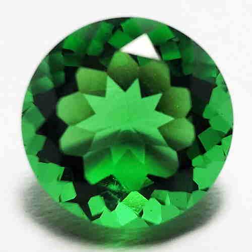 3.15 CTS NATURAL MOLDAVITE ROUND SHAPE GOOD LUSTER (1 of 3)