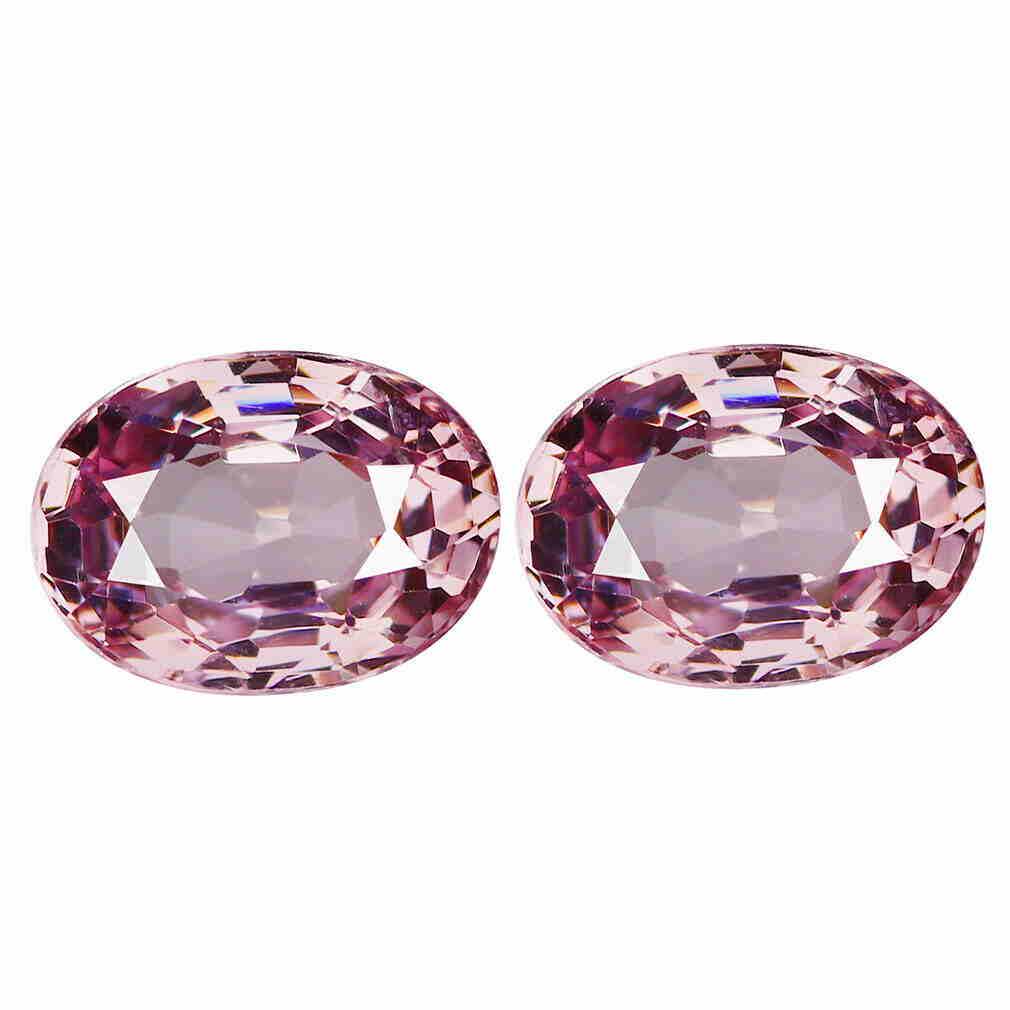 2.25 ct natural AAA pink purple spinel pair (1 of 2)