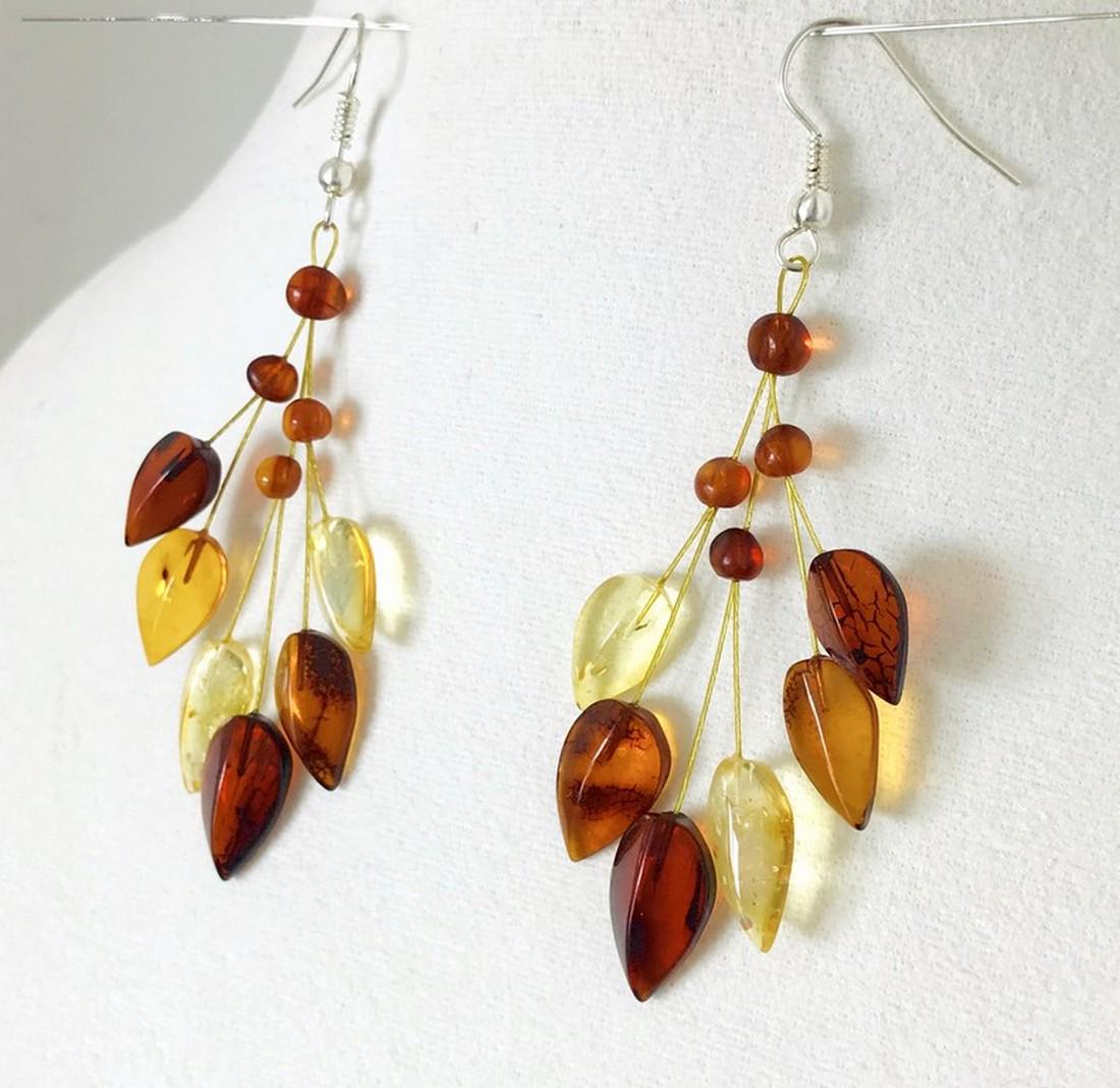 Unique and Incredible Amber Earrings (1 of 5)