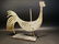 Folk Art Wood & Metal Rooster Weathervane - 12