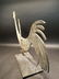 Folk Art Wood & Metal Rooster Weathervane - 8