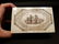 Folk Art Sail Ship Scrimshaw Etched Bone & Wood Trinket - 5